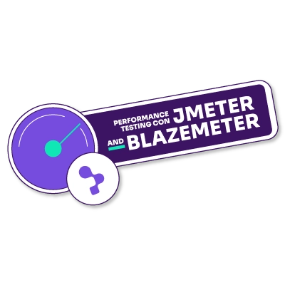 Performance testing con JMeter + BlazeMeter course badge