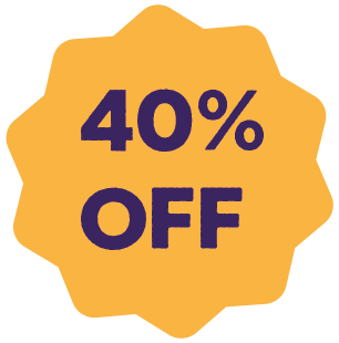 40% off
