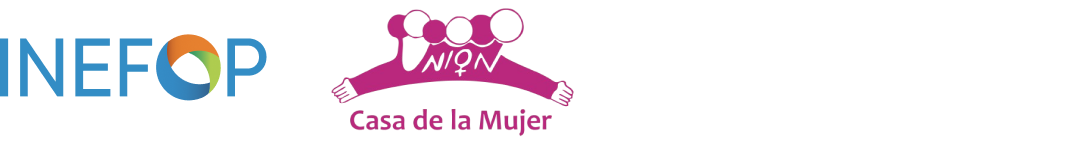 Logos de INEFOP y casa de la mujer