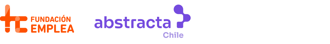 Logo fundación emplea y abstracta chile